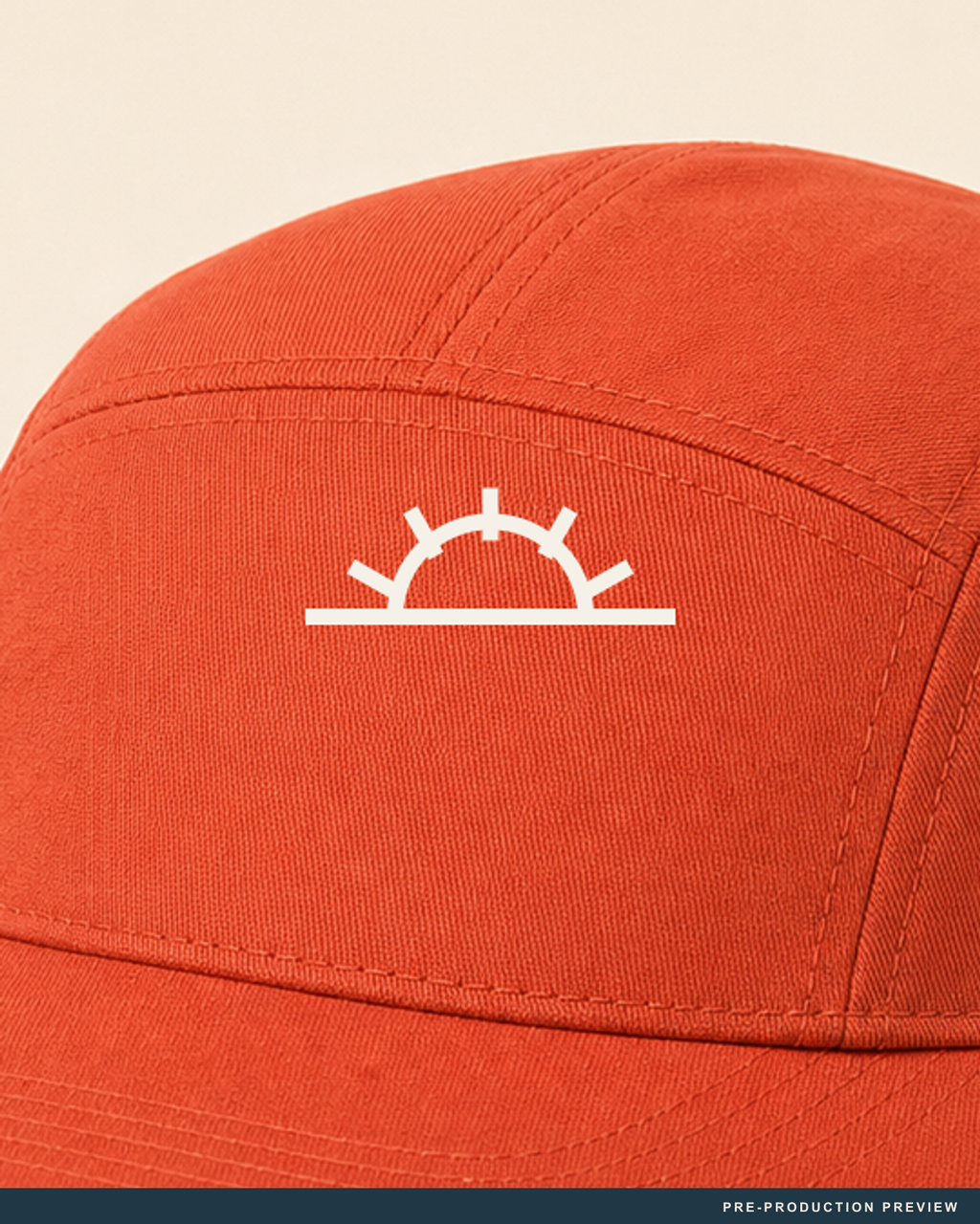 Last Light Cap, coral cap, embroidery detail, Southerly Club