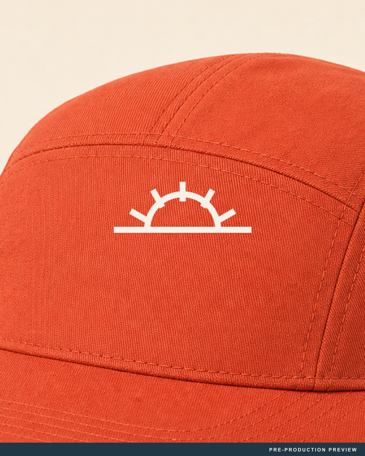 Last Light Cap, coral cap, embroidery detail, Southerly Club