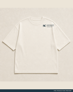 The Long Lunch Tee, ecru tee, front view, Southerly Club