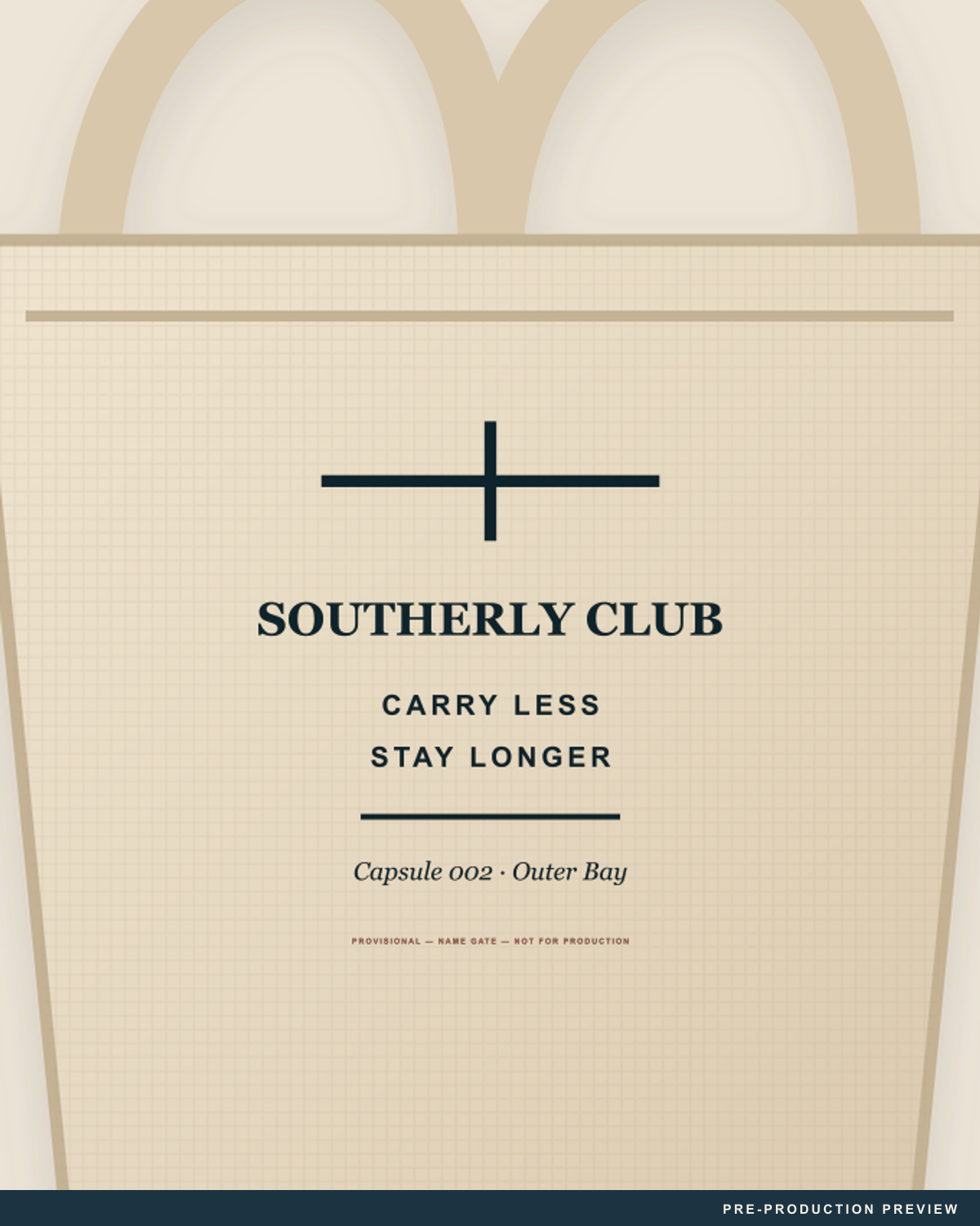 Market Tote, ecru tote, print detail, Southerly Club
