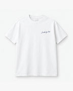 Harbour Bridge Dusk Tee, white, front view. Generated pre-production design preview.