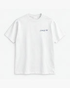 Coastal Court Tee, white, front view. Generated pre-production design preview.