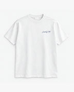 Window Seat Coast Tee, white, front view. Generated pre-production design preview.