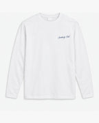 Board Rack Long Sleeve, white, front view. Generated pre-production design preview.