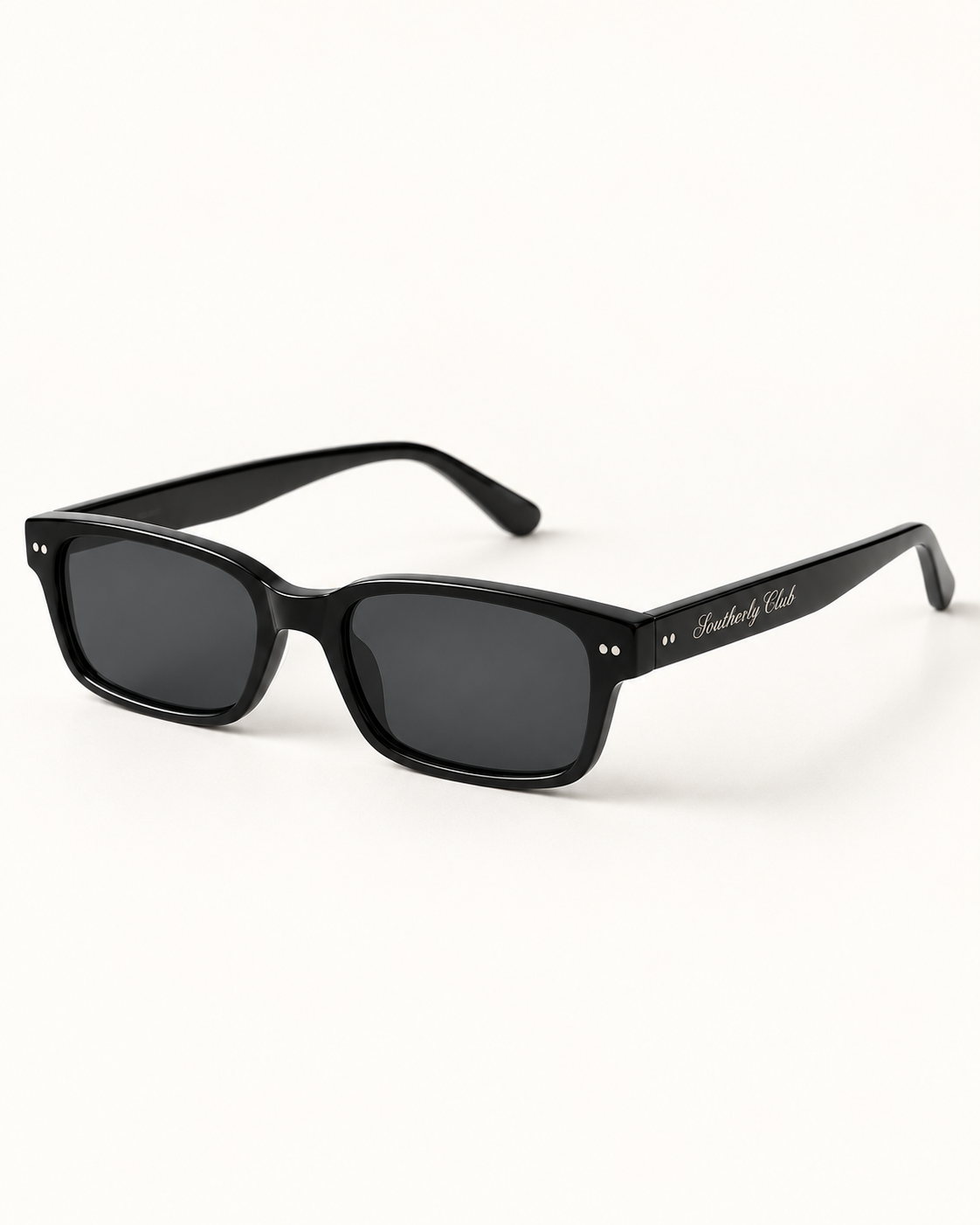 Black rectangle sunglasses, Southerly Club