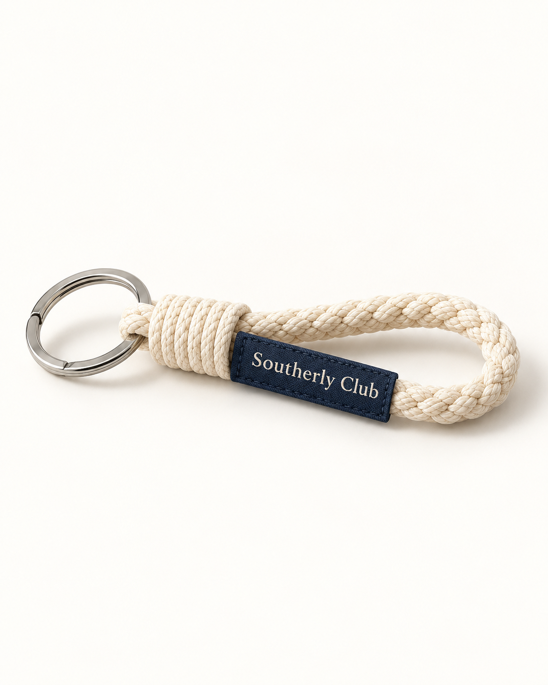 Southerly Club Cream loop keyring generated design preview