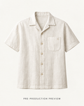 Generated pre-production front preview of Chalk camp shirt.