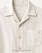 Generated pre-production artwork detail preview of Chalk camp shirt.
