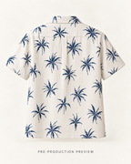 Generated pre-production back preview of Coastal foliage shirt.