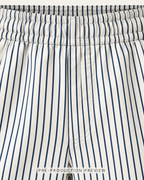 Generated pre-production artwork detail preview of Fine stripe pull-on shorts.