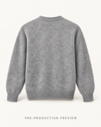 Generated pre-production back preview of Southerly Brushed Crew Knit 003.