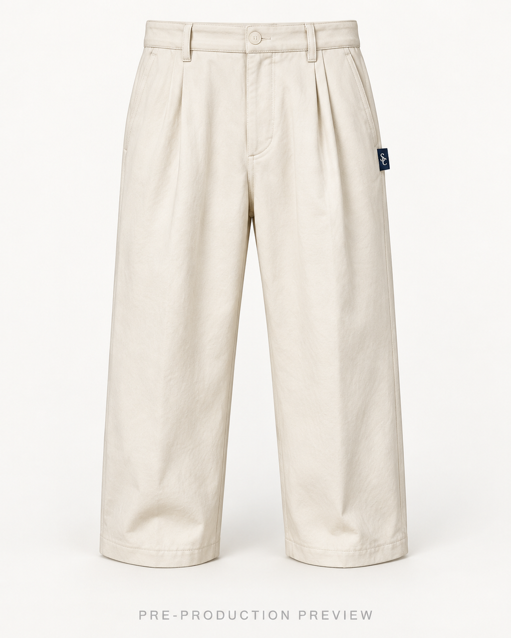 Generated pre-production front preview of Southerly Pleated Suit Trouser 004.