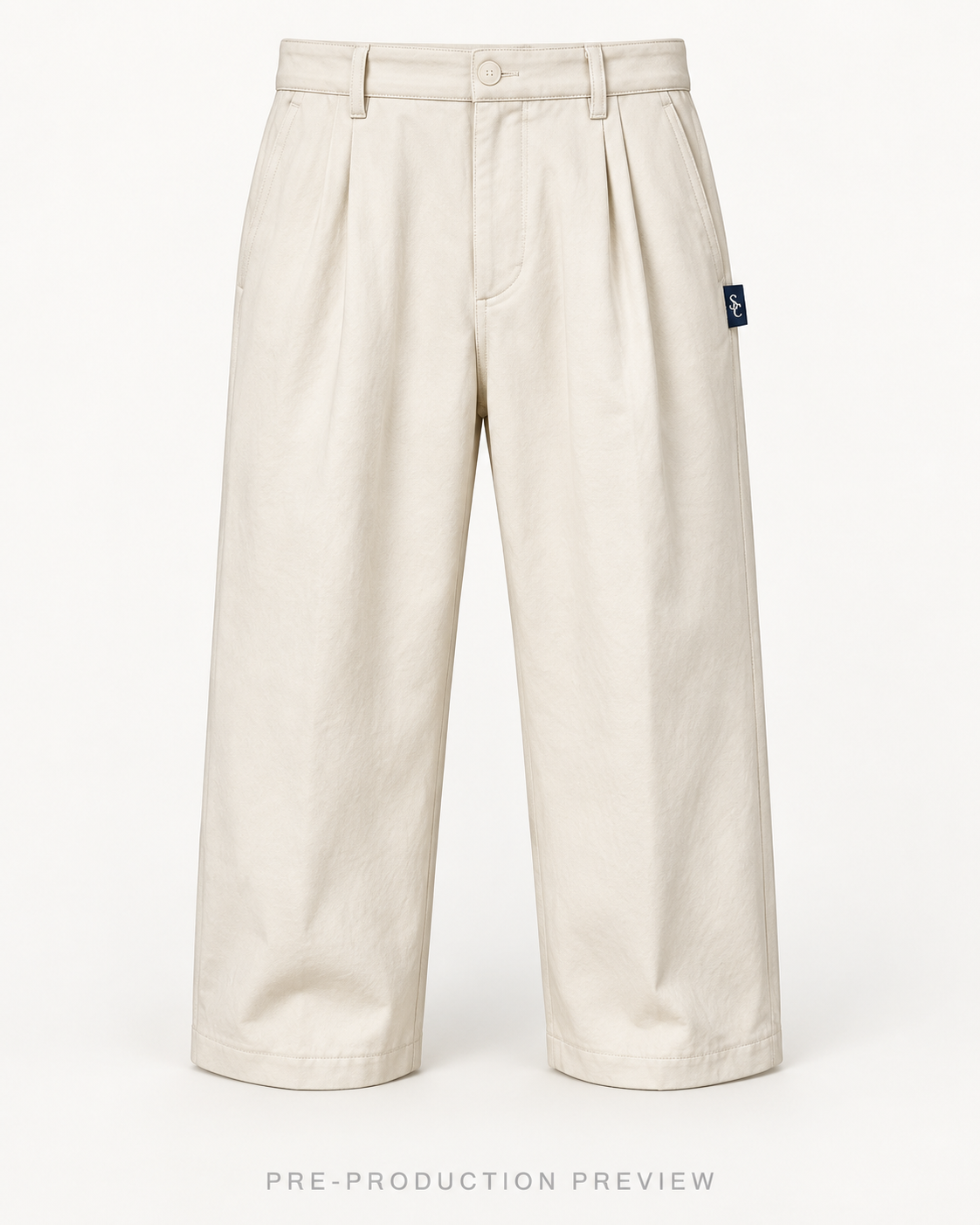 Generated pre-production front preview of Southerly Pleated Suit Trouser 004.