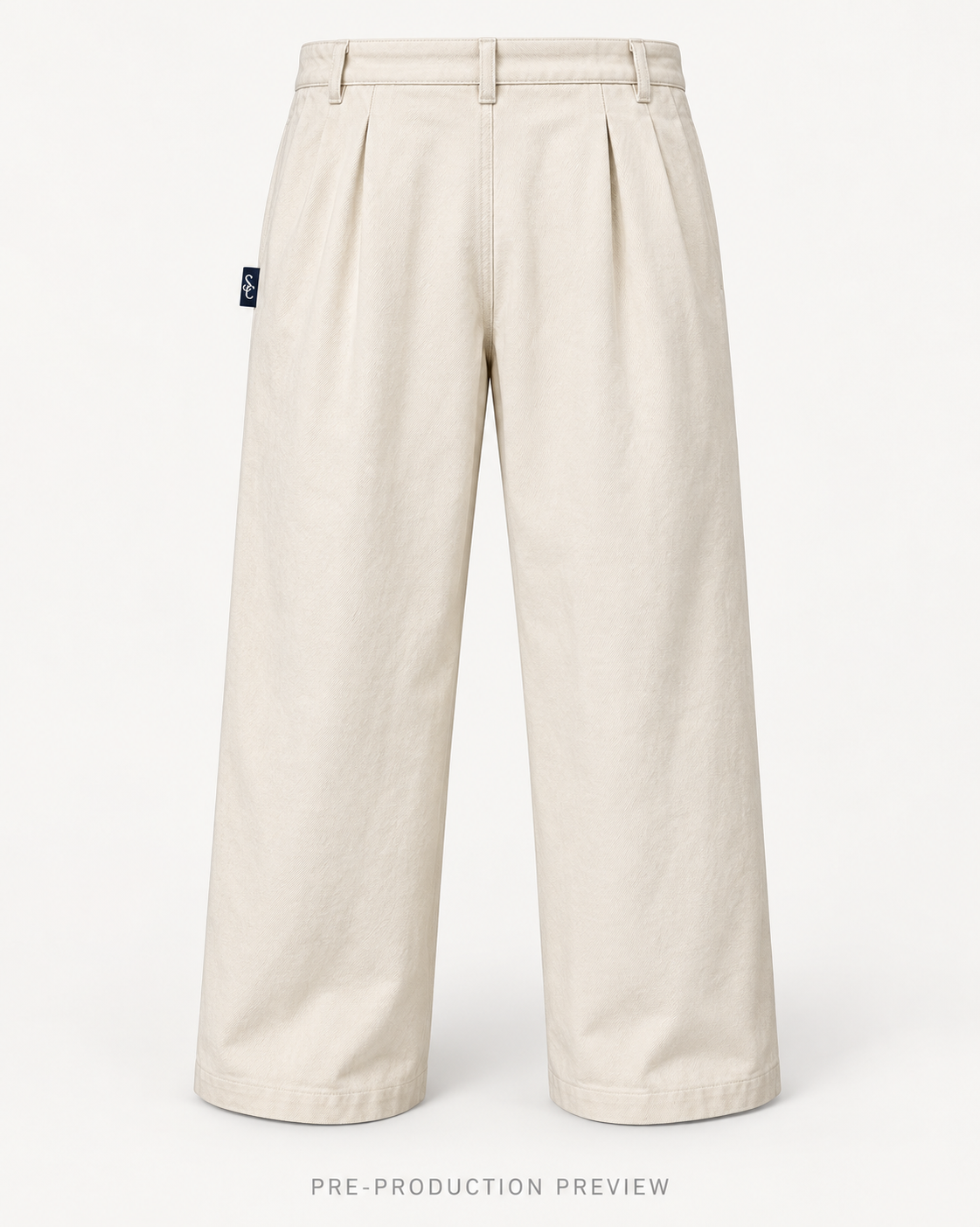 Generated pre-production back preview of Southerly Pleated Suit Trouser 004.