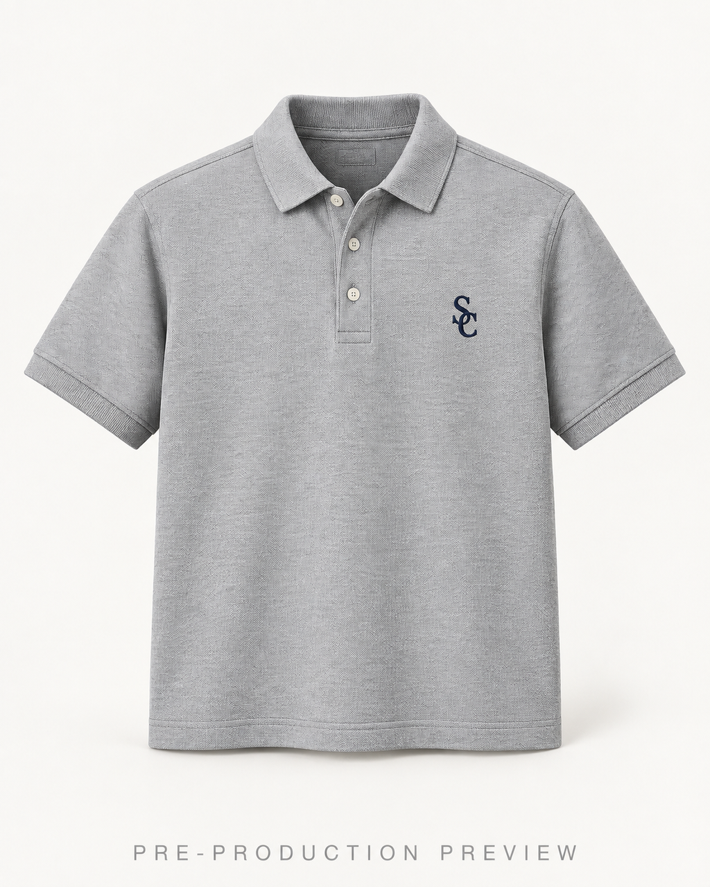 Generated pre-production front preview of Southerly Short-Sleeve Polo 006.