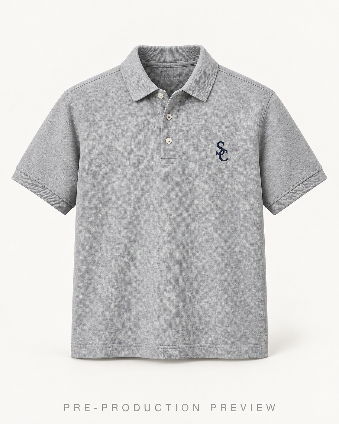 Generated pre-production front preview of Southerly Short-Sleeve Polo 006.