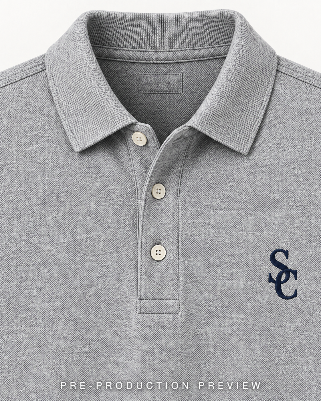 Generated pre-production artwork detail preview of Southerly Short-Sleeve Polo 006.