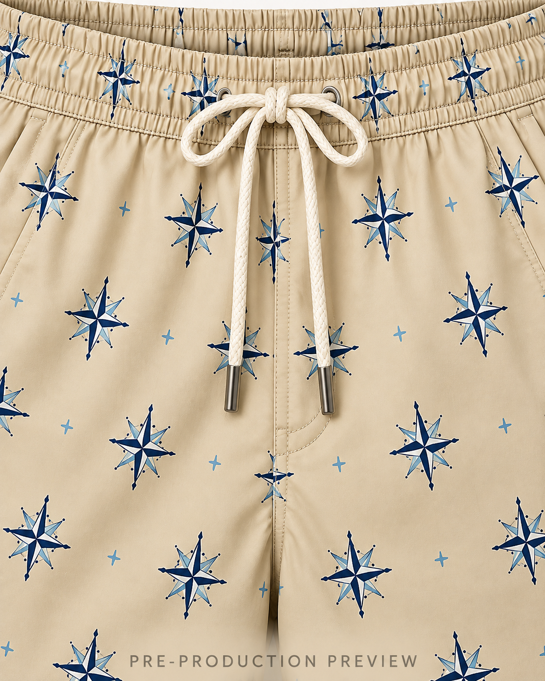 Generated pre-production artwork detail preview of Southerly Swim Short 007.