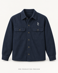 Generated pre-production front preview of Southerly Cotton Overshirt 010.
