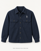 Generated pre-production front preview of Southerly Cotton Overshirt 010.