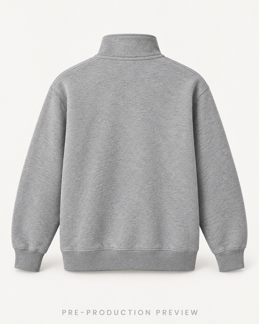 Generated pre-production back preview of Southerly Quarter-Zip Sweatshirt 011.
