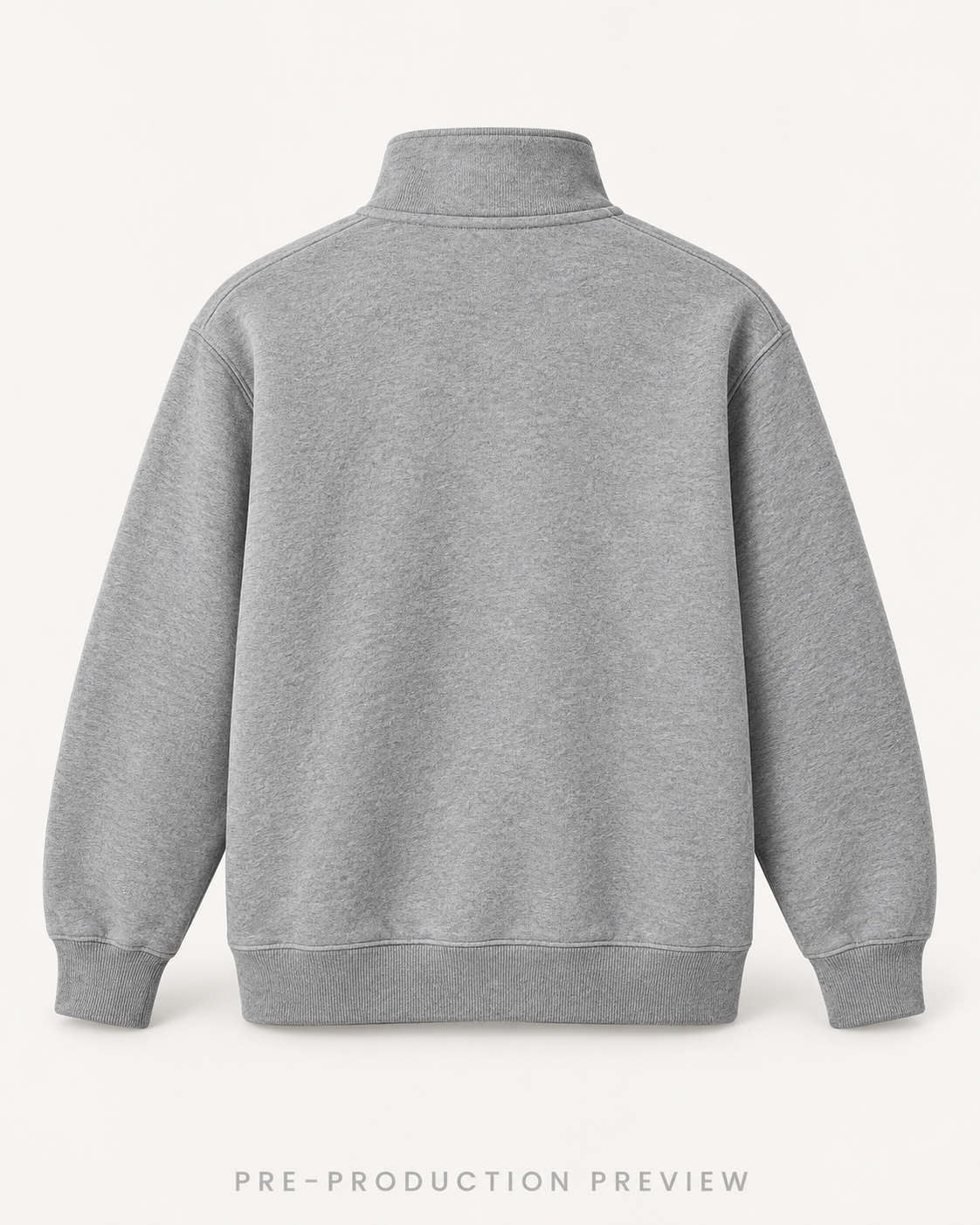Generated pre-production back preview of Southerly Quarter-Zip Sweatshirt 011.