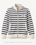 Generated pre-production front preview of Southerly Striped Zip Layer 012.