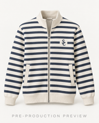 Generated pre-production front preview of Southerly Striped Zip Layer 012.