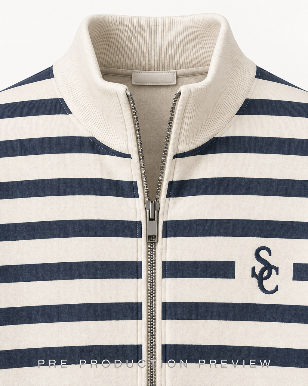 Generated pre-production artwork detail preview of Southerly Striped Zip Layer 012.