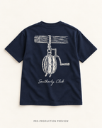 Generated pre-production flat lay preview of Rope Pulley Graphic Tee 013.