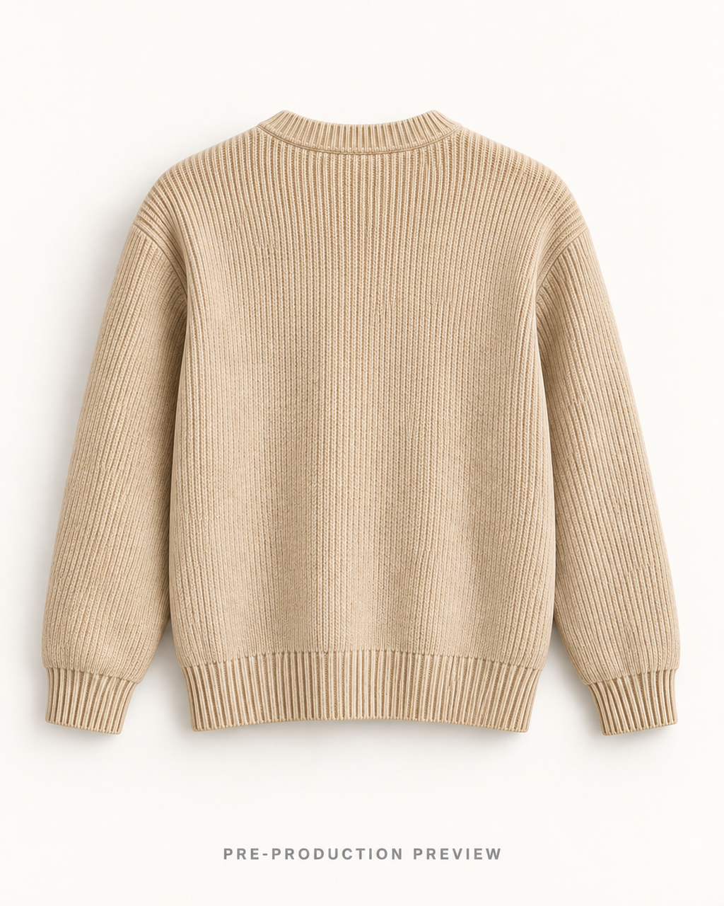Generated pre-production back preview of Southerly Crew Knit 015.
