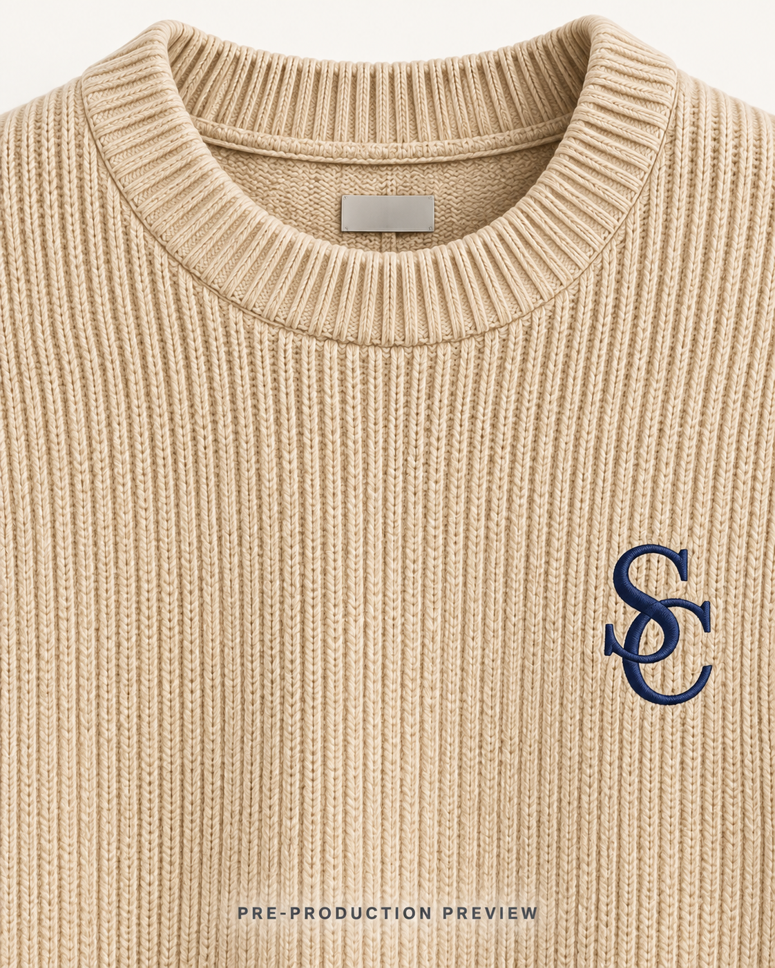 Generated pre-production artwork detail preview of Southerly Crew Knit 015.