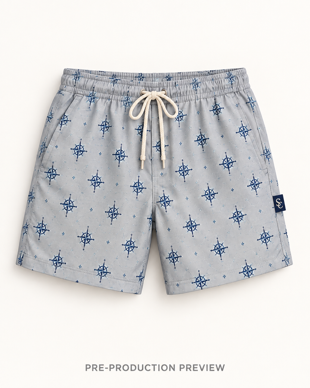 Generated pre-production front preview of Southerly Swim Short 019.