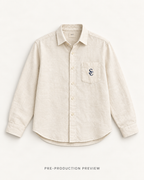 Generated pre-production flat lay preview of Southerly Summer Shirt 020.