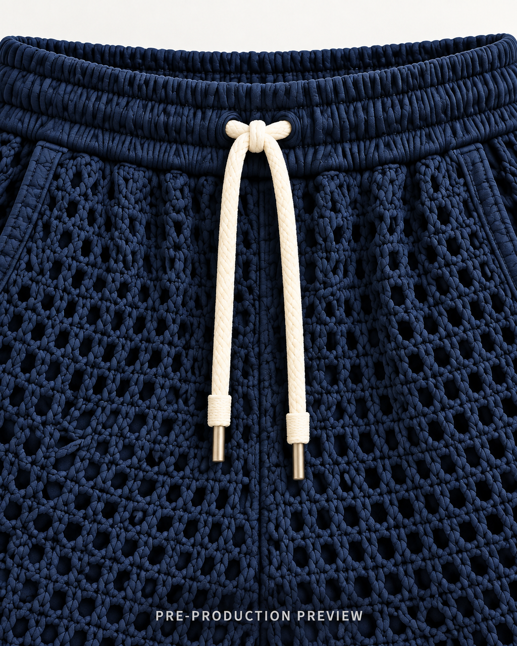 Generated pre-production artwork detail preview of Southerly Crochet Short 021.