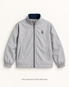 Generated pre-production flat lay preview of Southerly Reversible Rain Shell 022.