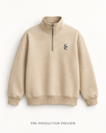Generated pre-production front preview of Southerly Quarter-Zip Sweatshirt 023.