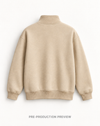 Generated pre-production back preview of Southerly Quarter-Zip Sweatshirt 023.
