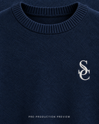 Generated pre-production artwork detail preview of Southerly Crew Knit 026.