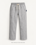 Generated pre-production front preview of Southerly Linen Trouser 027.
