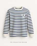 Generated pre-production front preview of Southerly Stripe Long-Sleeve Tee 028.