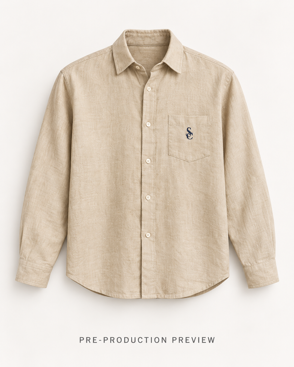 Generated pre-production front preview of Southerly Summer Shirt 031.