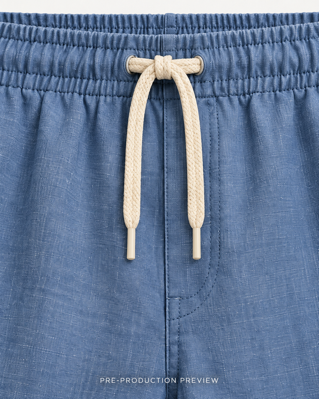 Generated pre-production artwork detail preview of Southerly Linen Short 032.