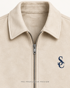 Generated pre-production artwork detail preview of Southerly Suede Blouson 033.