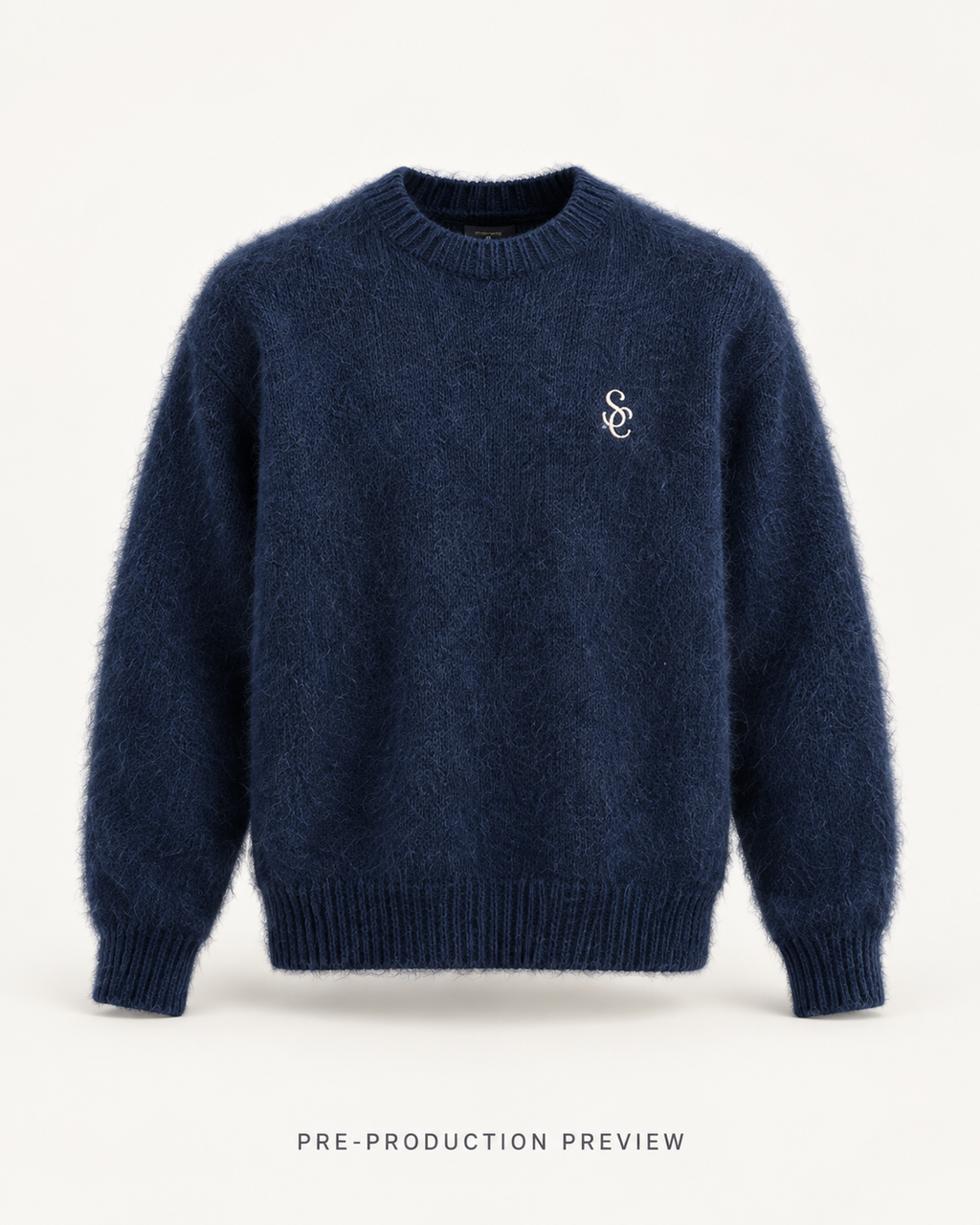 Generated pre-production front preview of Southerly Brushed Crew Knit 037.