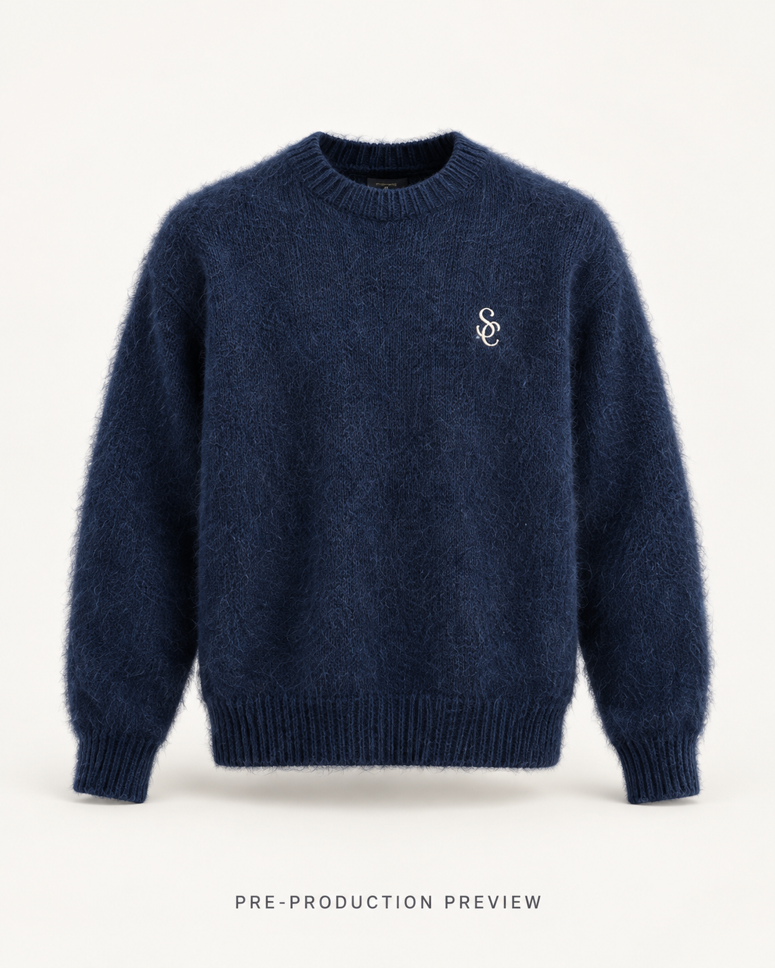 Generated pre-production front preview of Southerly Brushed Crew Knit 037.