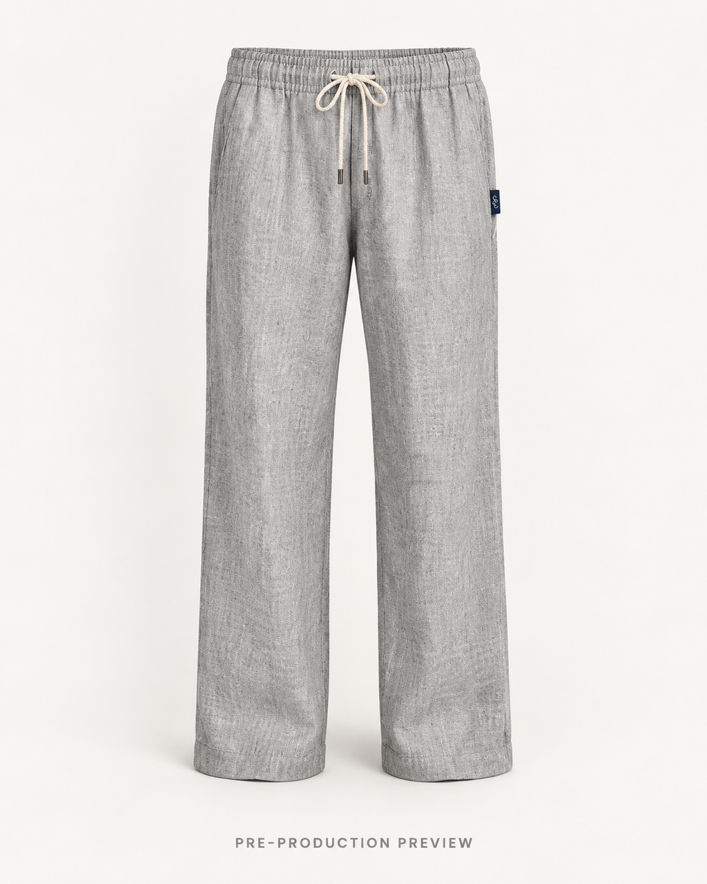 Generated pre-production front preview of Southerly Linen Trouser 038.