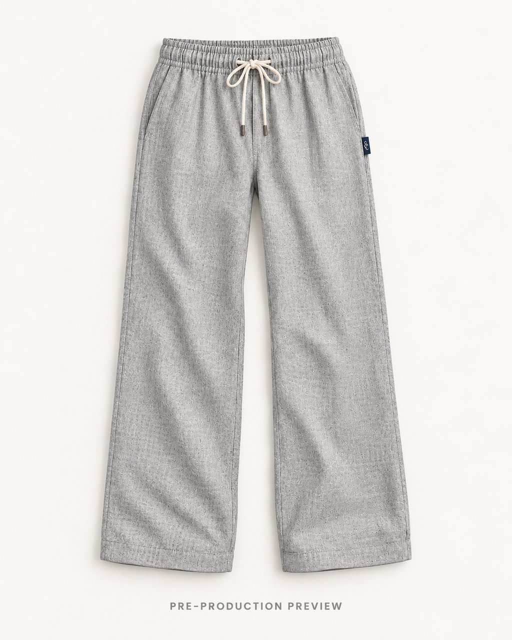 Generated pre-production flat lay preview of Southerly Linen Trouser 038.