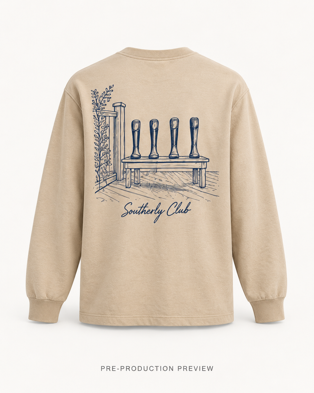 Generated pre-production back preview of Winter Pegs Graphic Long-Sleeve Tee 039.
