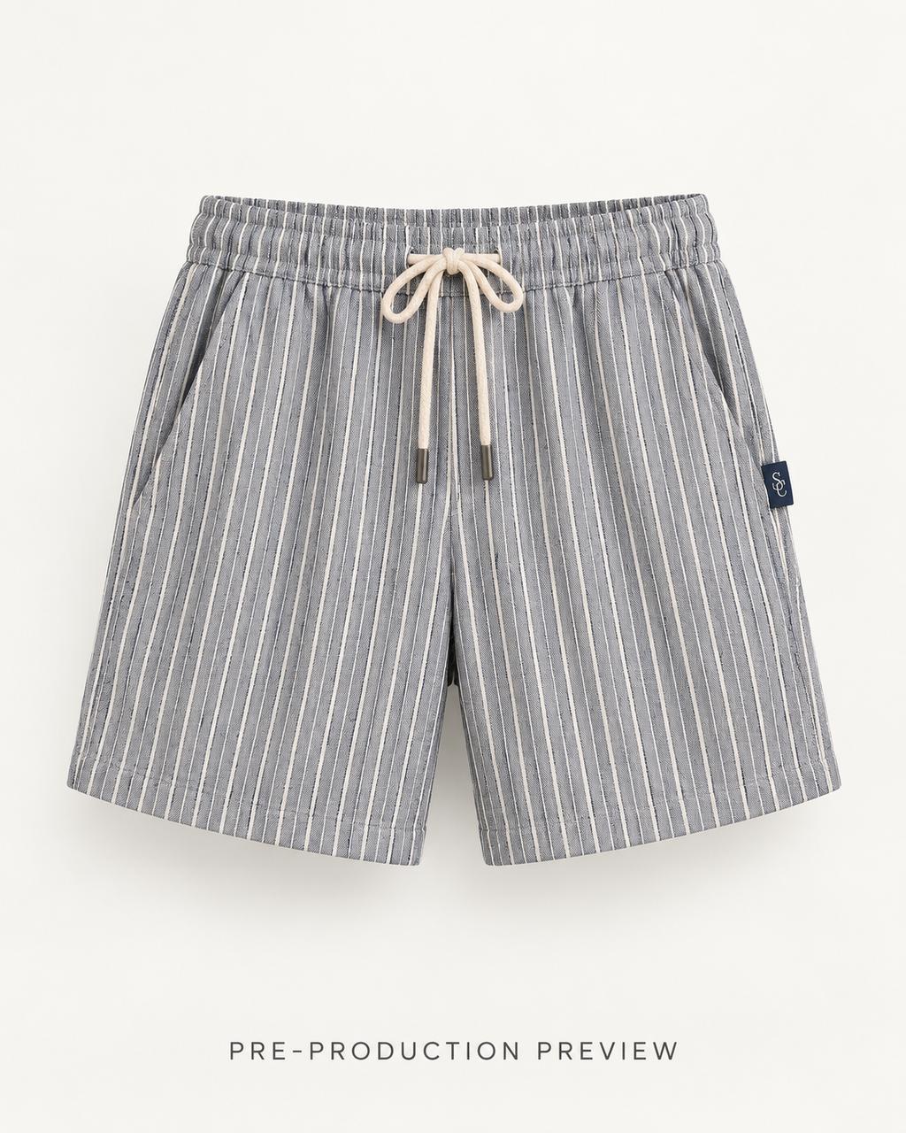 Generated pre-production front preview of Southerly Linen Short 043.